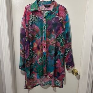 Designs by S.A.D. Colorful Blouse